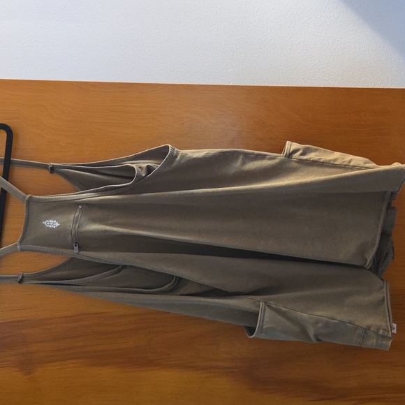 Free People Olive Green Jumpsuit. Like new. - Picture 5 of 5